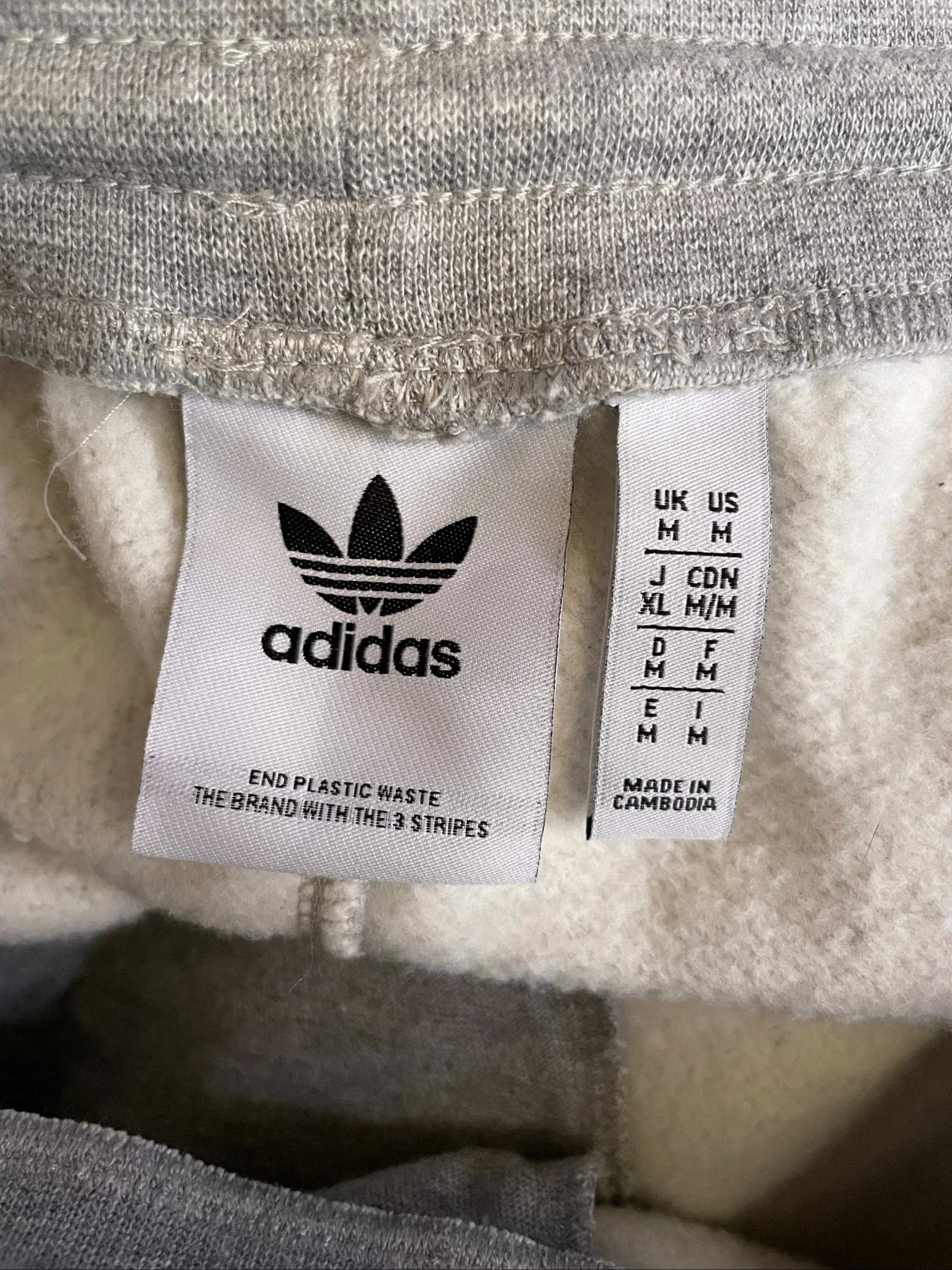 Calça cinza algodão Adidas Originals – photo 13